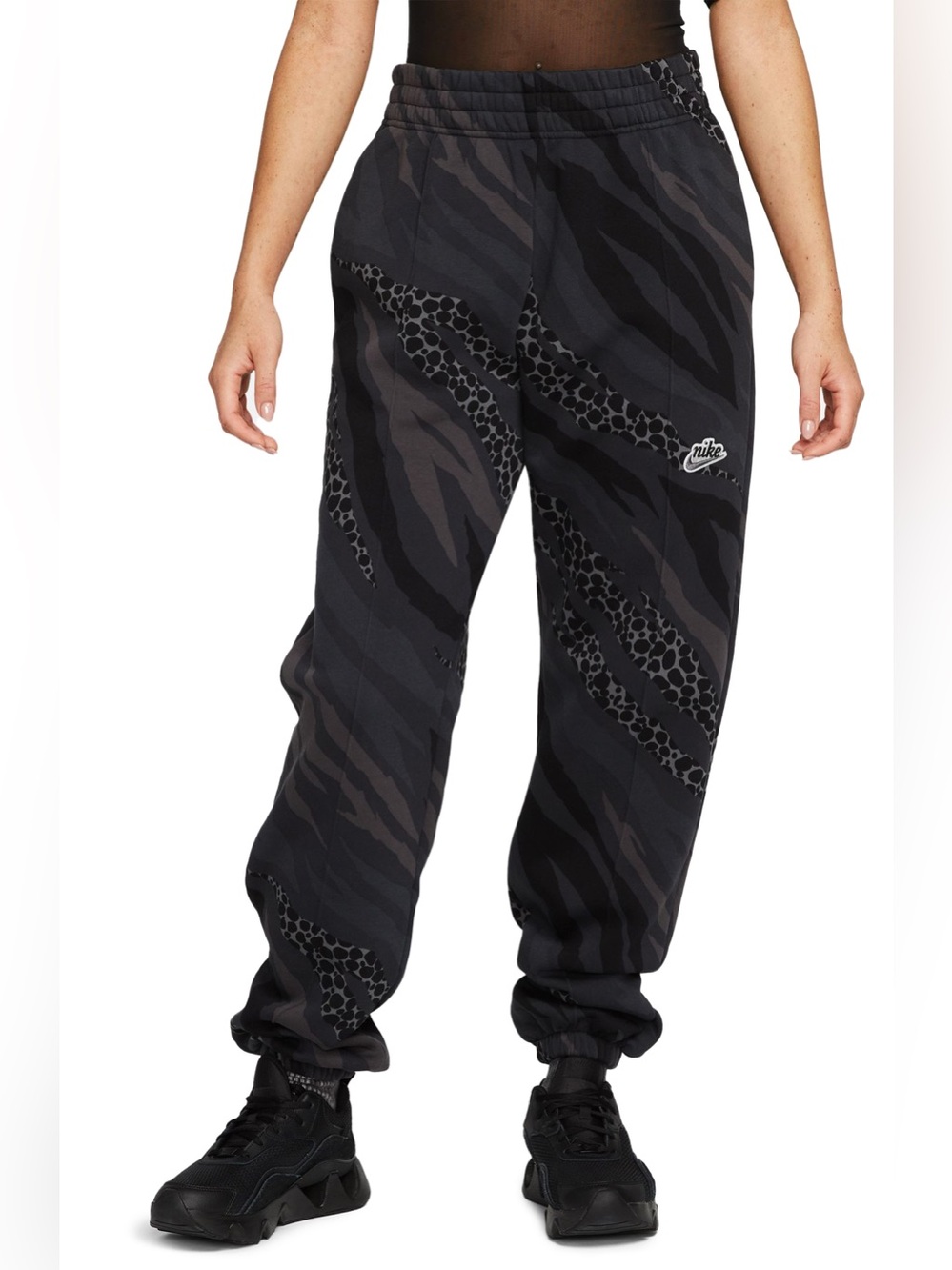 Nike Sweats - Black/Gray/Leopard - NWT